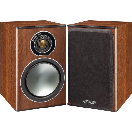 monitor audio bronze 1 walnut