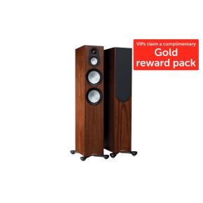 Monitor audio store silver 300 walnut