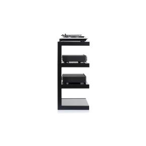 Richer Sounds Ireland - Norstone ESSE 4 Shelf HiFi Rack Satin Black